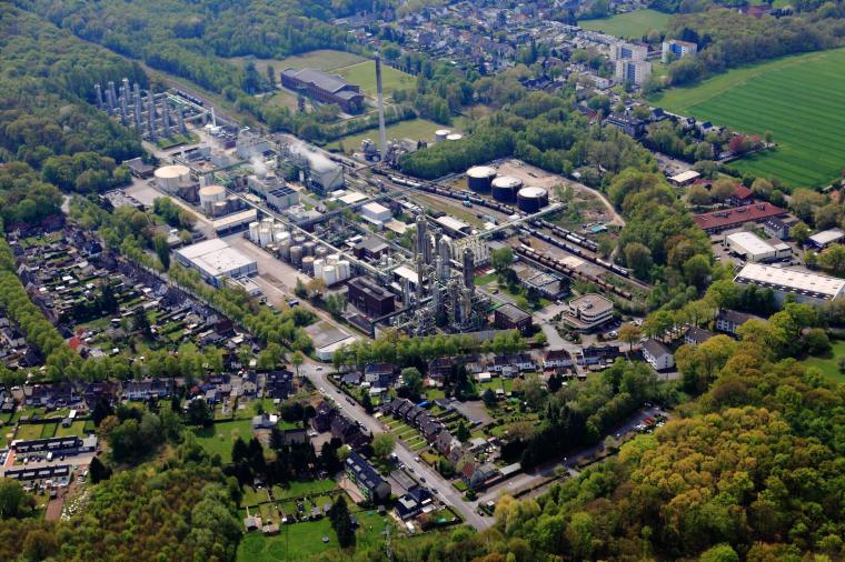 The Ineos site at Gladbeck, Germany, employs 279 people directly and indirectly...