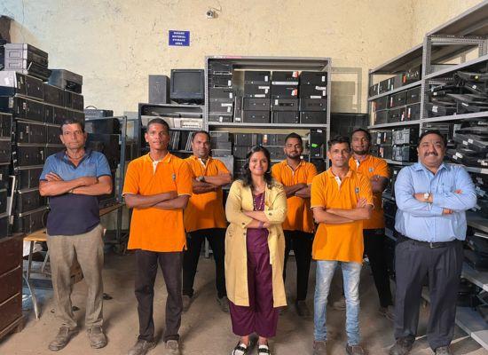 The team of WE The Recycling Company.