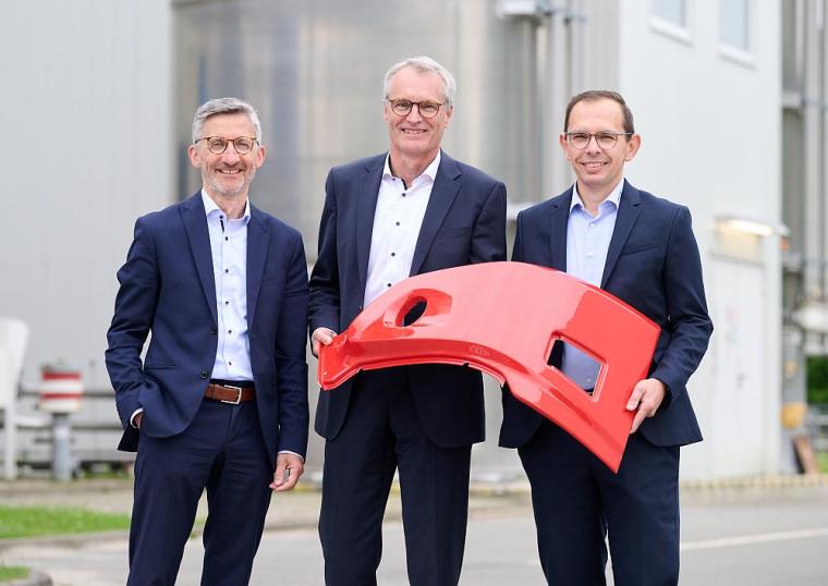 v.l.: Ralf Ramke (CFO BÜFA Gruppe), Felix Thalmann (CEO BÜFA Gruppe) und...