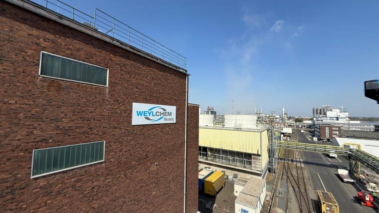 WeylChem-Anlage in Wesseling, Deutschland
