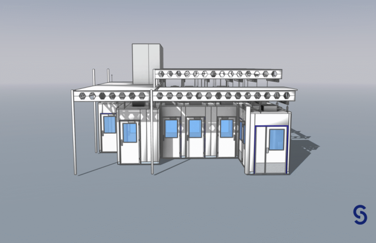 Digital rendering of the new site