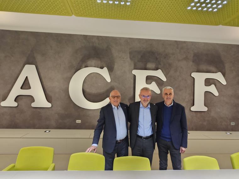 Company representatives from Azelis and ACEF