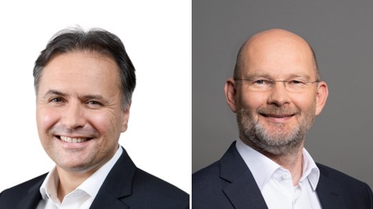 Fernando Cruzado (links), Vice President & Industry Lead Chemicals und Holger...