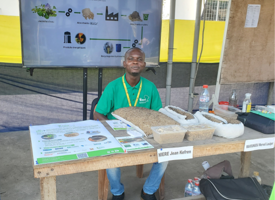 Divin Kouebatouka (CEO & founder of Green Tech Africa).