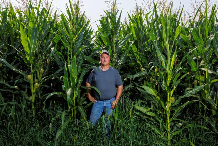 Steve Kuiper, a fourth-generation Iowa farmer.