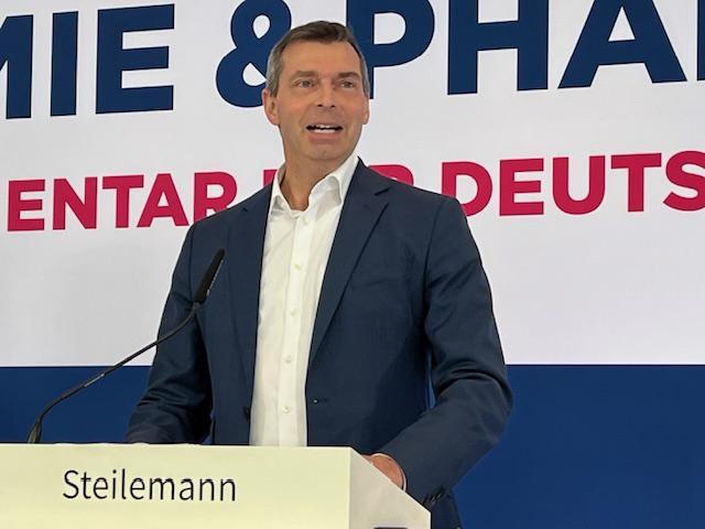VCI-Präsident Markus Steilemann: Der von der EU-Kommission vorgestellte...