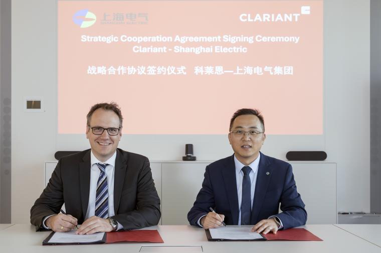 Stephan Eckle and Ni Jianjun