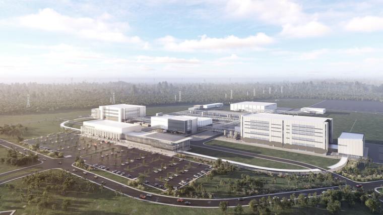 Illustration of the new facility
