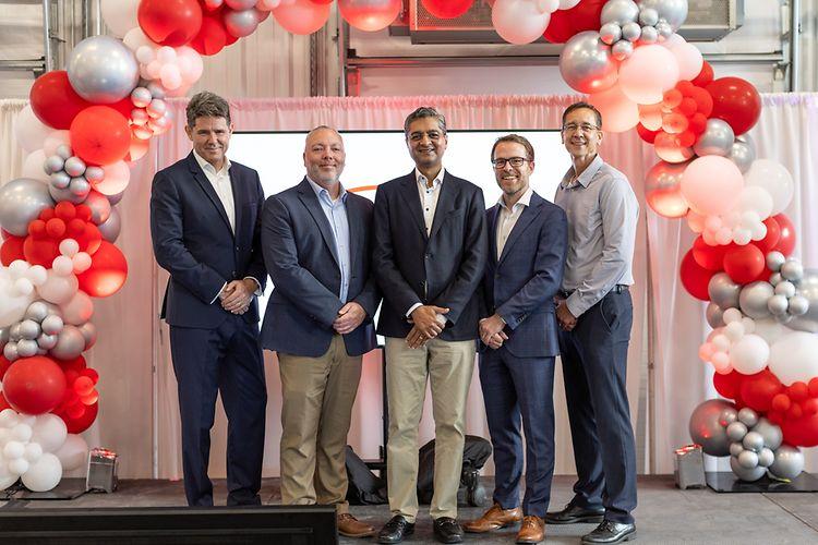 Representatives at the expansion event
