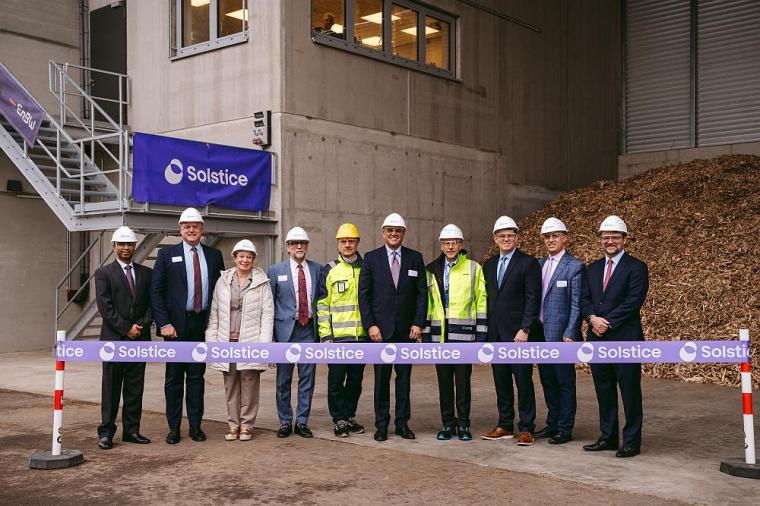 Solstice Advanced Materials nimmt Energiezentrale in Betrieb