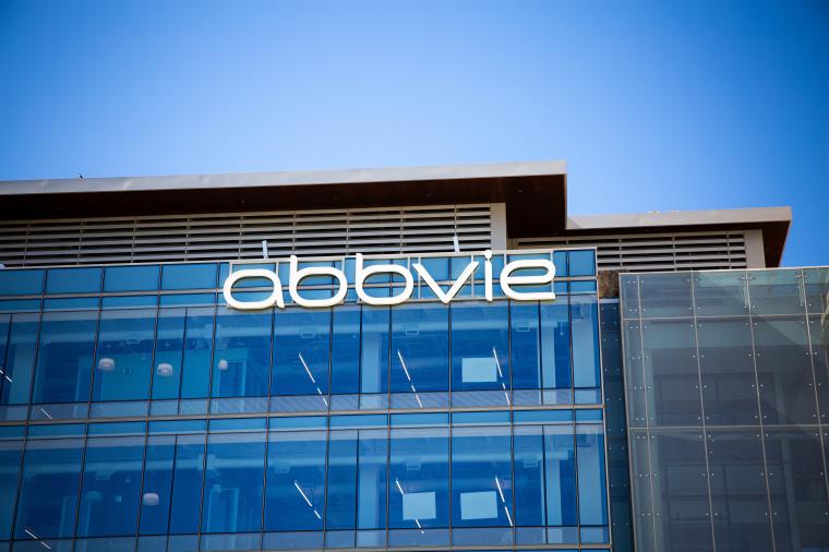 AbbVie logo on building