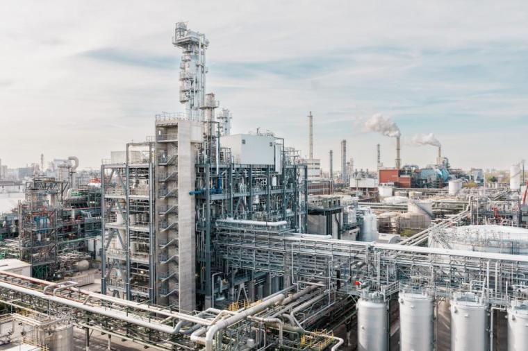 Die neue Menthol‑Anlage in Ludwigshafen, Deutschland