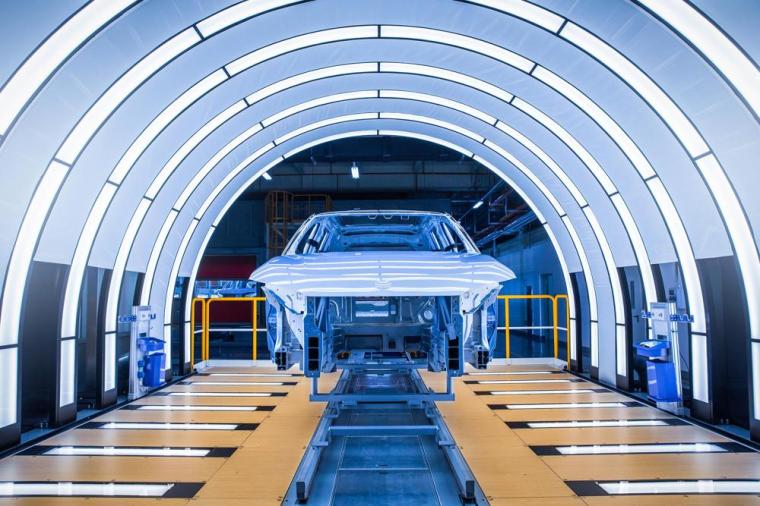 NIO ES8 – Aluminiumkarosserie mit BASF Oxsilan Dünnschicht-Vorbehandlung,...