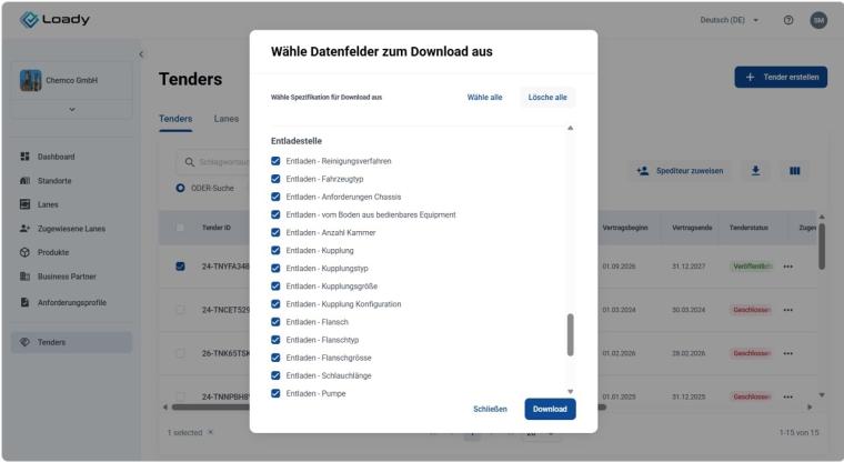Die benötigten Informationen werden direkt aus der bestehenden...