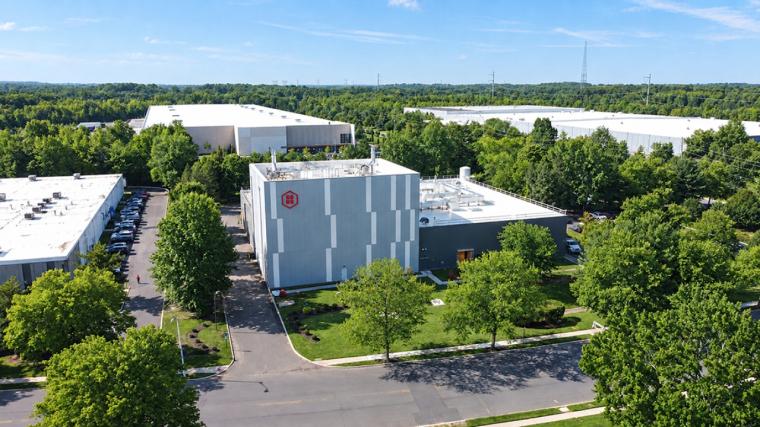new facility aerial view