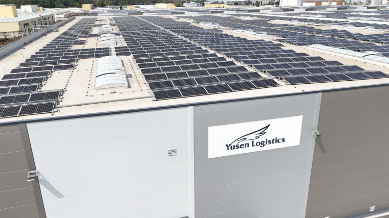 Die Solarzellen auf dem Dach sollen jährlich 3.100 MW Strom produzieren.