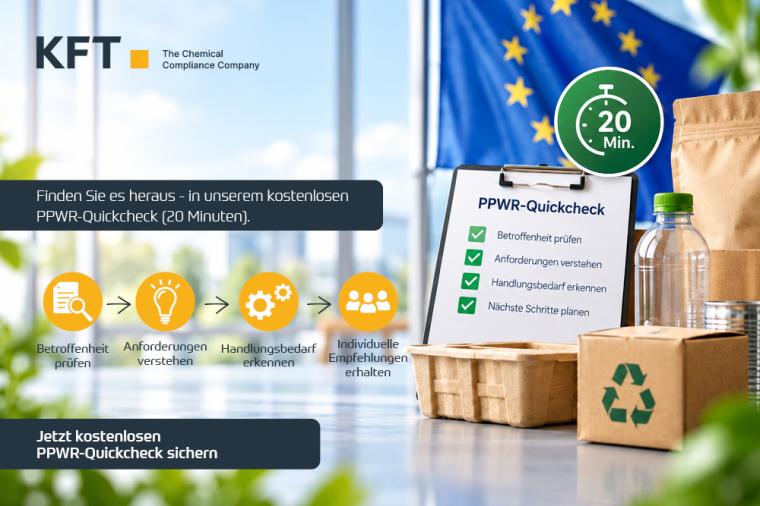 PPWR: Handlungsbedarf erkennen – in nur 20 Minuten