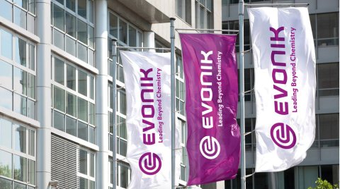 Evonik flags