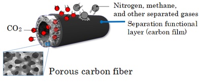 Toray's All-carbon CO2 separation membrane