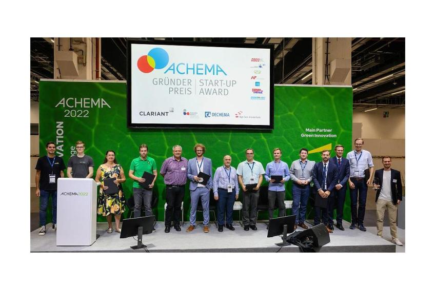 Das Sind Die Gewinner Des Achema-Gründerpreises 2022 | CHEManager